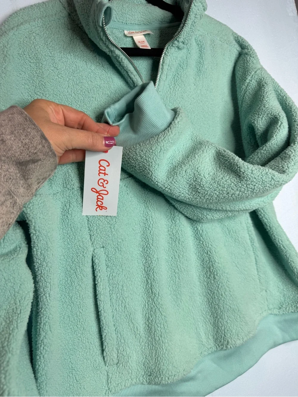 Cat & Jack plush sherpa
